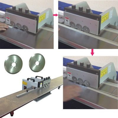 Mesin Pemisah PCB yang dapat disesuaikan untuk Panjang PCB yang Tidak Terbatas dan Ketebalan 0,8-3,5mm