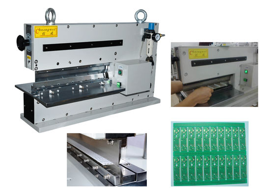 Pre-scored PCB Singulation Equipment CWVC-2L With Linear Knife