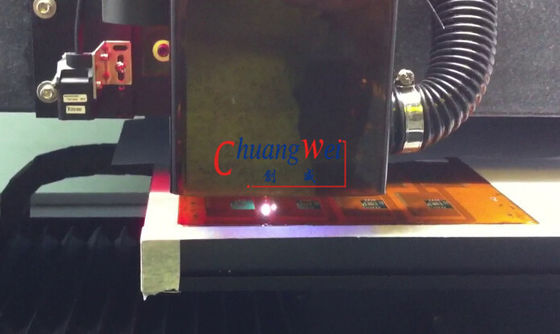 18W Optowave 355nm Laser PCB Depaneling Machine tanpa Stres