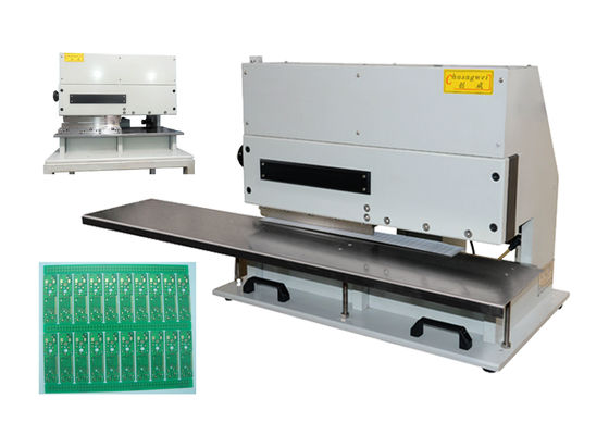 SKH-9 baja 3.0mm Tebal Bermotor Pneumatik Pcb V Cutter Lindungi Tangan