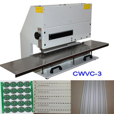FR4 110V 60HZ V groove Manual Pcb Cutter Untuk perakitan PCB menggiling gratis
