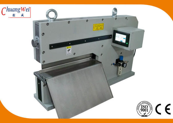 Dua Sharp Linear Blades PCB Depaneling Machine untuk Aluminium Substrat