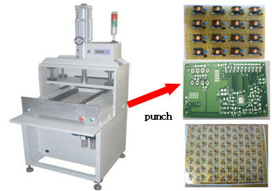 Mesin Press PCB Punch Depaneling untuk Papan FPC dan Alumium