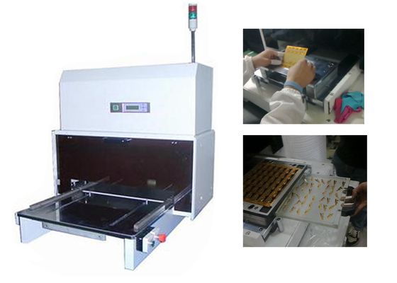 0.08MM Tebal LCD Display CNC Pneumatically PCB Punching Machine