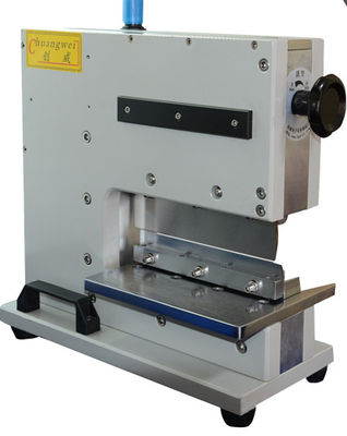 Depanelizer PCB Pneumatik dengan Rangka Besi Padat dan 2 Pisau Linier Tajam
