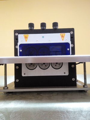 0.8mm Tebal 110V Pcb Papan Pemisahan V Potong Mesin Depaneling