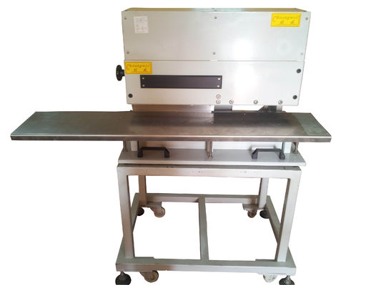 0.3mm Tebal W500mm Bermotor Linear V Mesin Grooving Untuk Pcb