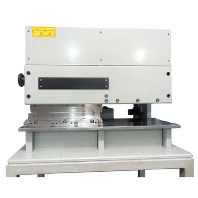 0.3mm Tebal W500mm Bermotor Linear V Mesin Grooving Untuk Pcb