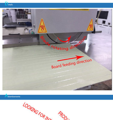 V Groove MCPCB Separator Pre-score PCB Depanelizer Untuk Pabrik Pencahayaan Led