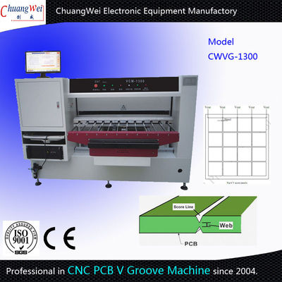Mesin Router Depaneling PCB 3.0KW, Mesin Routing Pcb 5kg / Cm2