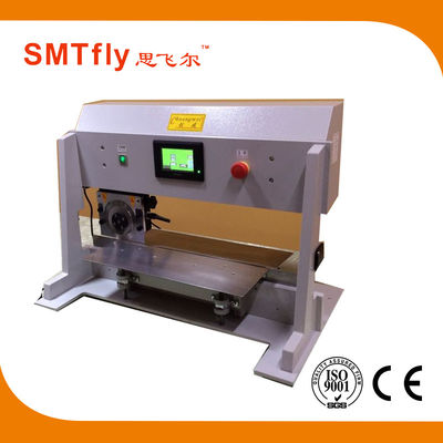 Mesin pemotong PCB logam bermotor 100mm/S Blade bulat