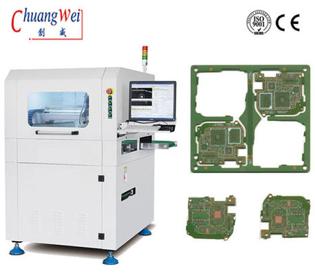 ESD Monitoring Mesin PCB Depaneling Router 60000RPM Spindle