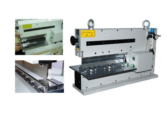 Mesin Pneumatic V-Cut untuk PCB Depanelisasi dengan Motorized Linear Blade CWVC-2L