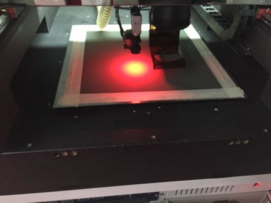 380V Pemotong Laser Uv tepi halus, Mesin Depaneling Laser PCB 355nm