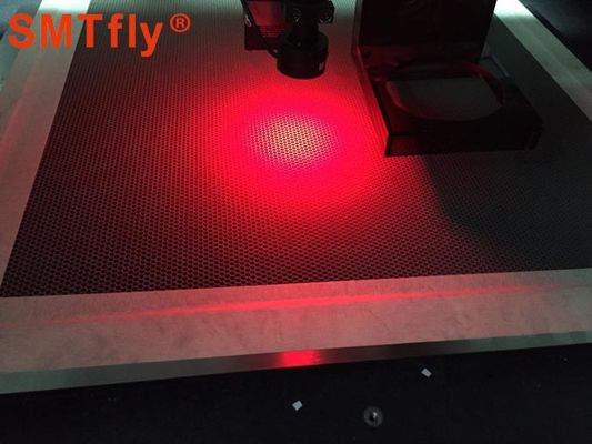 Mesin Pemotong Laser Pcb 18W 355nm Otomatis Kepala Laser UV SMT