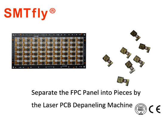 AC220V L600mm Mesin Pemotong Laser Pcb Etching Offline Laser UV Otomatis