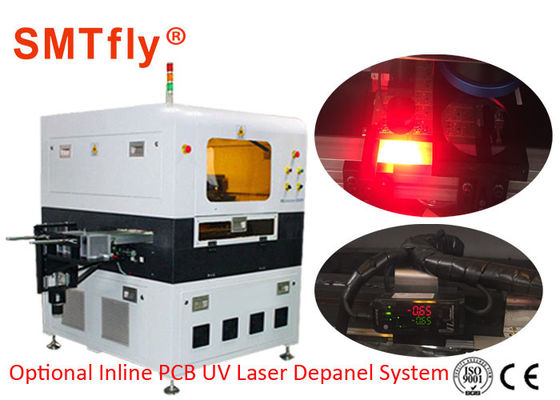 380V Pemotong Laser Uv tepi halus, Mesin Depaneling Laser PCB 355nm