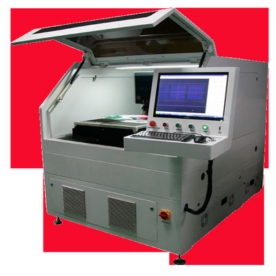 Presisi 15W 20μM UV Laser V Cut Pcb Lead Cutter Untuk Papan FR4 PCB