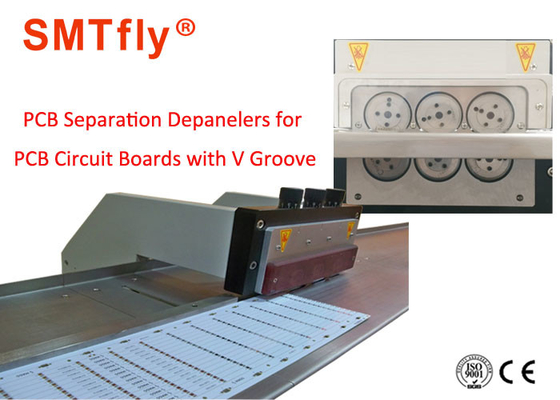 PCB Depanelizer V-scoring Machine dengan Long Bench, V-cutter Separator